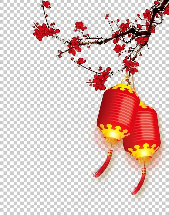 灯笼图片psd模版下载