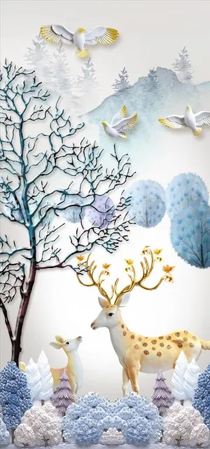 装饰画 玄关图图片