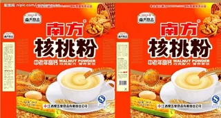 高钙核桃粉麦片图片