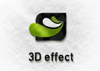 立体字智能贴图图片