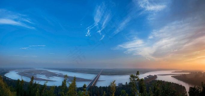 黄河 河流 河南 中原 生生不图片