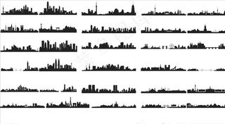 城市剪影图片