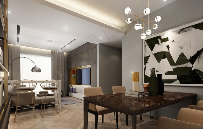 客餐厅图片