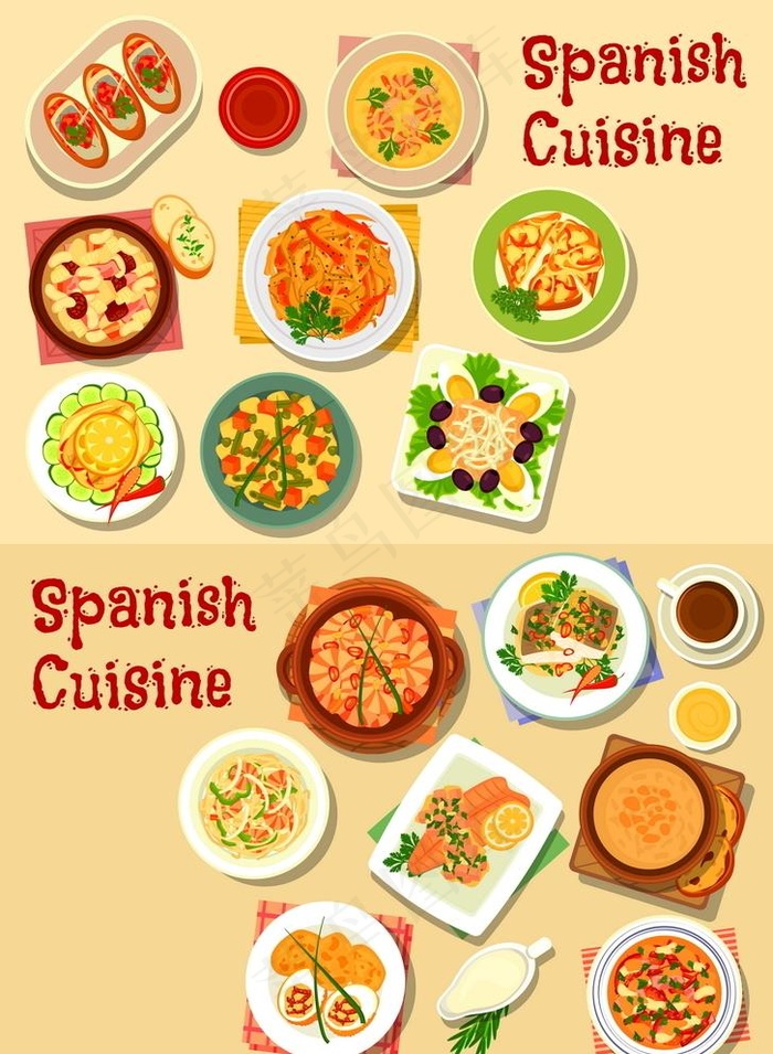 手绘美食图片