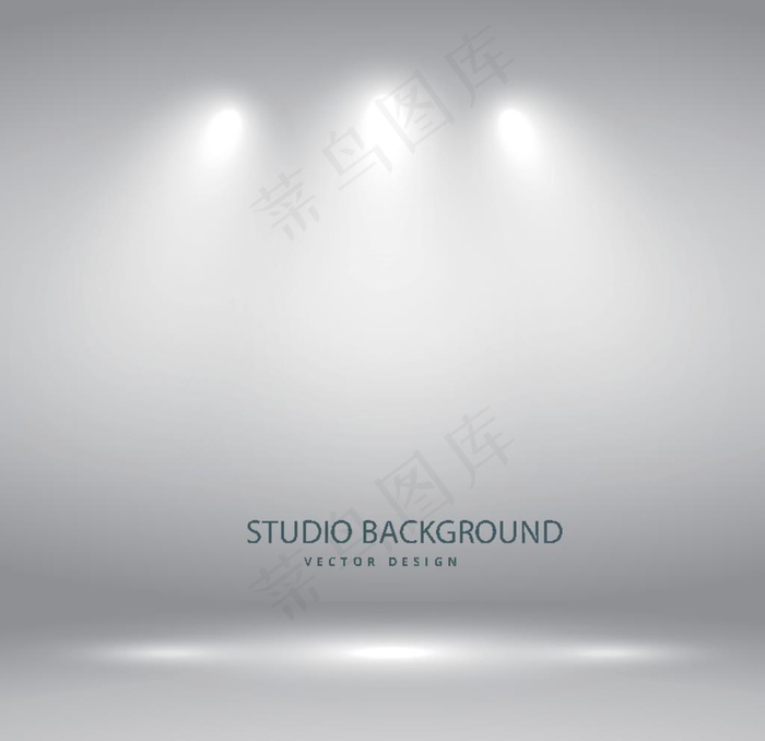 射灯白墙效果背景图图片