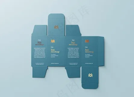 包装盒展开图样机图片 包装盒展开图样机图片