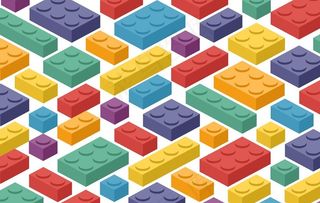 乐高积木背景图片