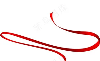 丝带飘带丝绸蝴蝶结素材图片