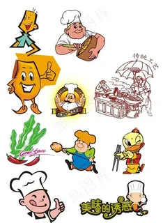卡通厨师图片 卡通厨师图片