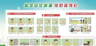 学校预防新冠病毒图片