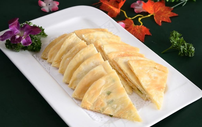葱油饼图片