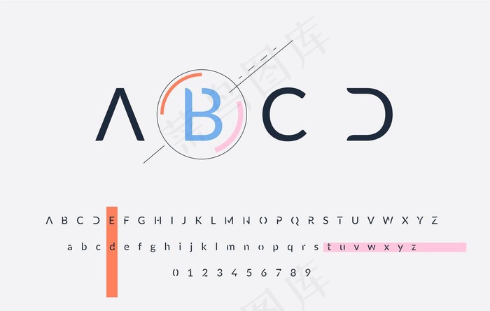 创意英文字体设计图片