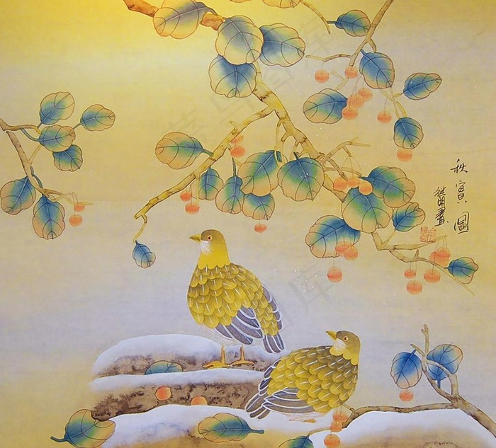 精美工笔国画图片
