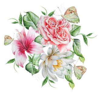 手绘花图片 手绘花图片
