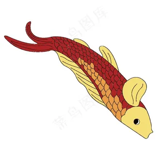 荷花鲤鱼矢量图图片 荷花鲤鱼矢量图图片