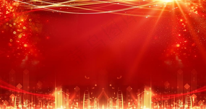 红色背景图片