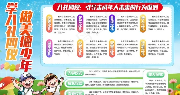 八礼四仪图片 八礼四仪图片