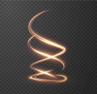 矢量环绕光效图片