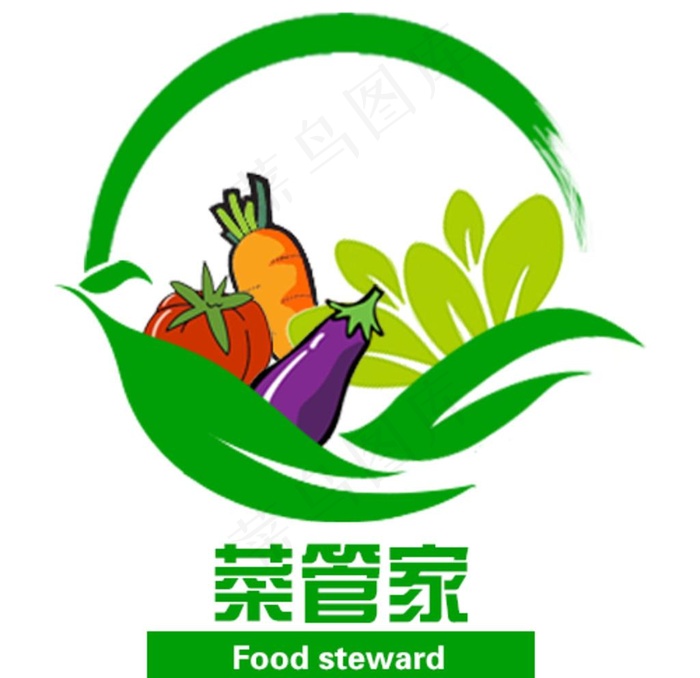 菜管家logo图片psd模版下载