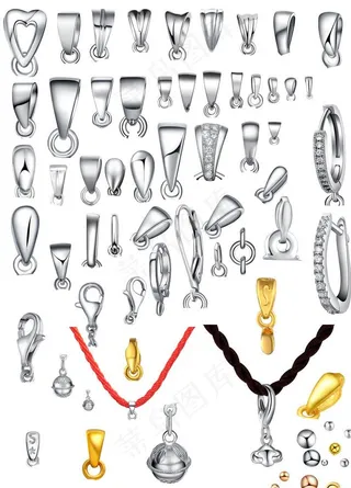 珠宝修图 吊坠头图片