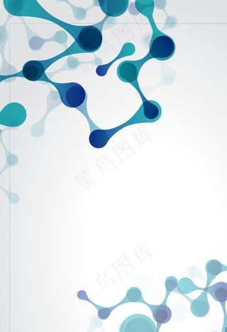 几何线条医药DNA高清背景图片