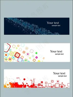 创意横幅模板图片