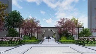 居住区景观图片