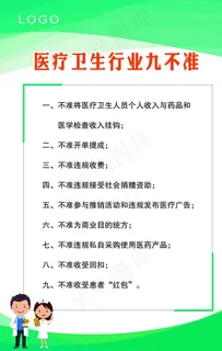 医疗卫生行业九不准图片