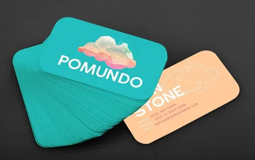 圆角名片会员卡样机图片