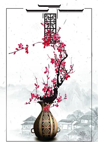 中国风水墨古典装饰画图片