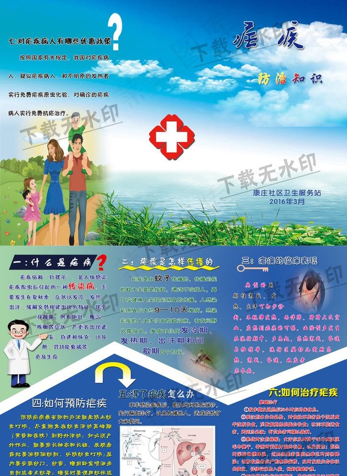 疟疾彩页图片