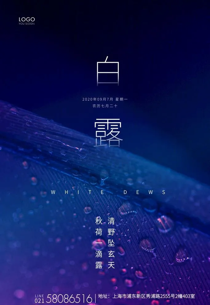 白露图片(3543X5315(DPI:300))psd模版下载