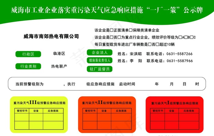 重污染天气一厂一策图片(7087X4724(DPI:100))psd模版下载