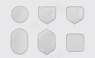徽章贴图展示样机图片