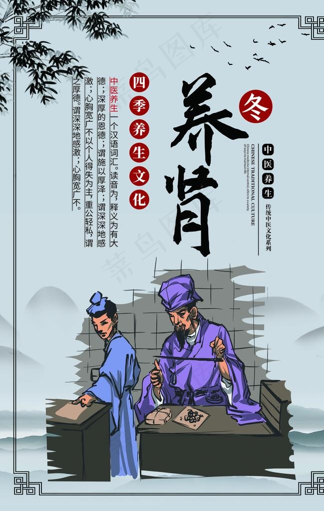 中医养生调理海报图片(2362X3552(DPI:100))psd模版下载