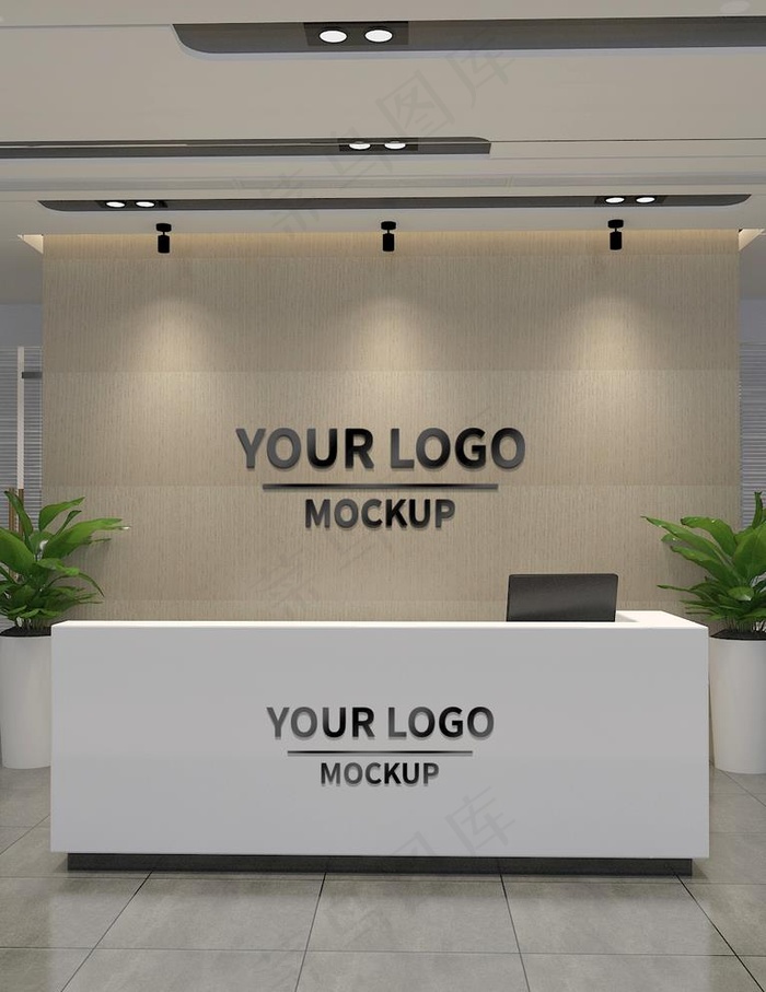 logo样机图片psd模版下载