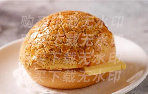 经典香港菠萝油图片 经典香港菠萝油图片