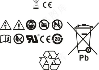 锂电池提示标图片