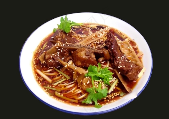 带骨牛肉面图片