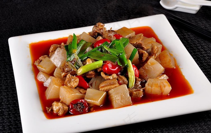 魔芋烧鸭图片