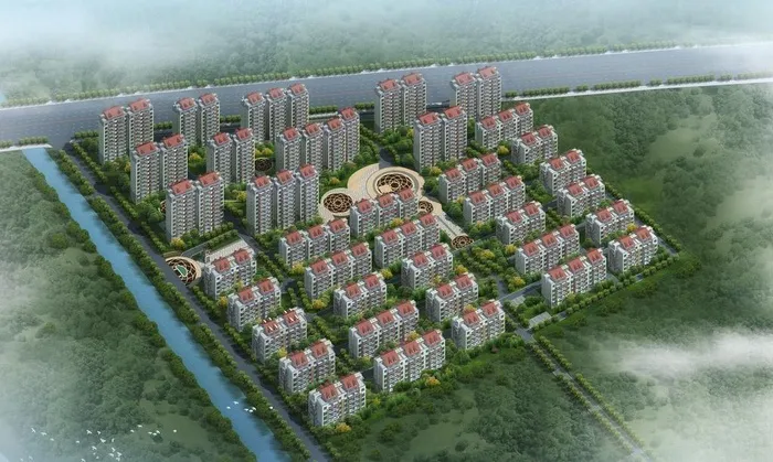 小区安置房图片