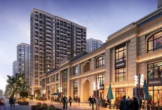 商铺效果图图片