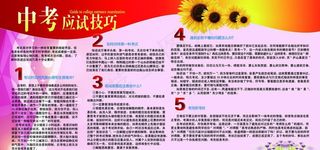中考应试技巧图片