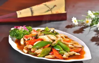 韭菜花爆板筋图片