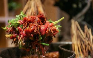 香辣的串串香图片