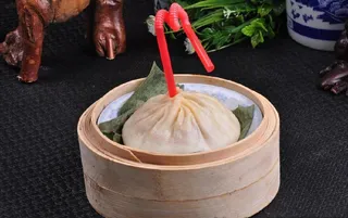 蟹黄汤菜鸟图库片