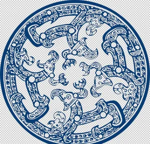 青花瓷图案图片