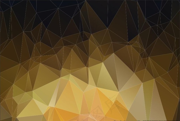 金色几何渐变图片