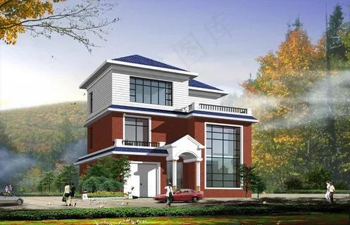 别墅效果图图片