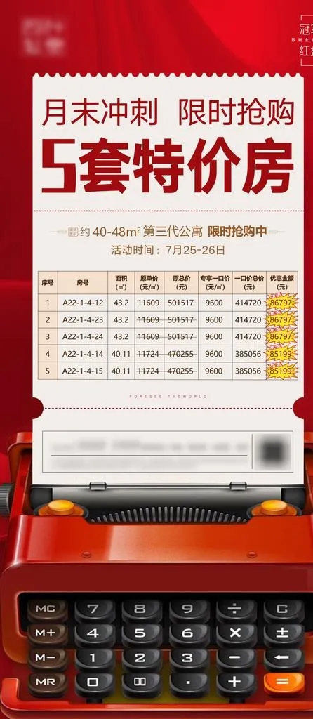 房地产特价房图片(1080X2316(DPI:300))psd模版下载